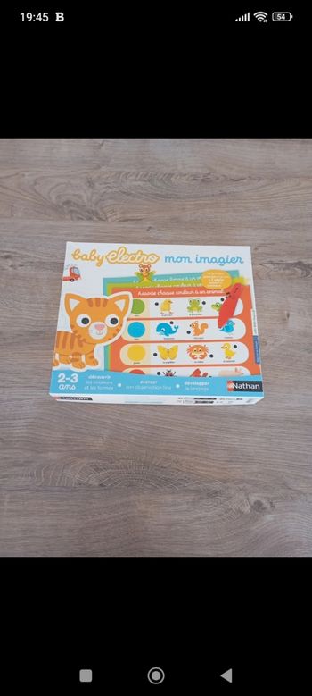 Baby electro mon imagier