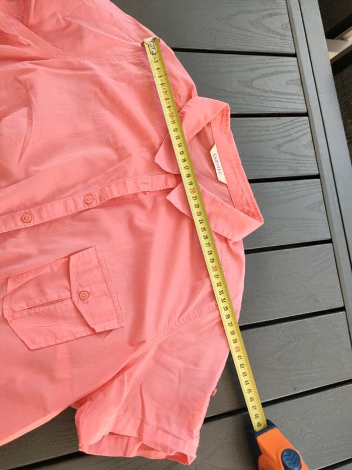 chemise camaïeu corail 38 40 - photo numéro 4