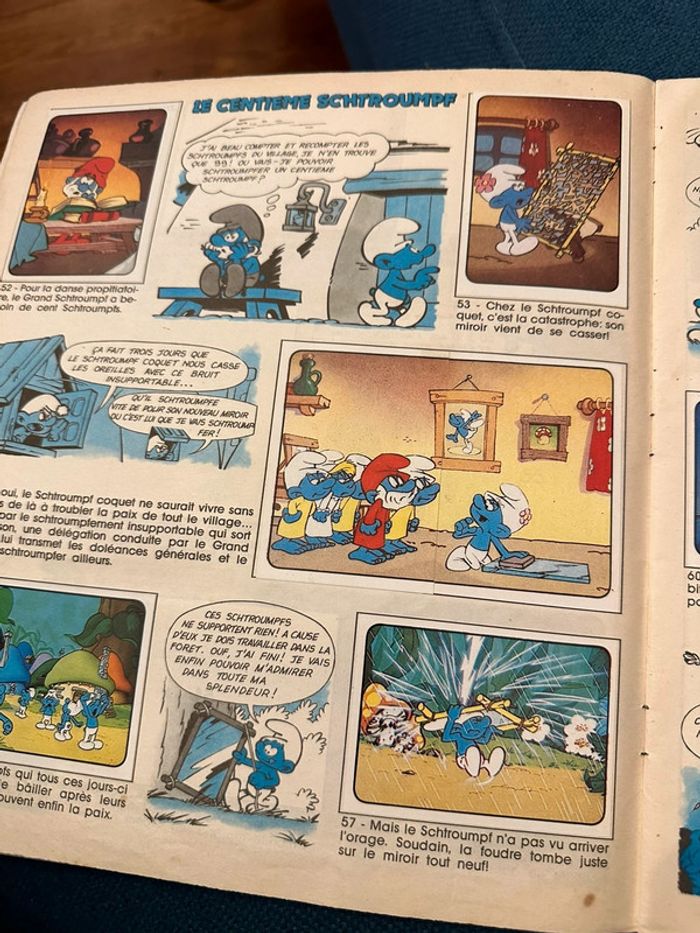 Album Panini complet Les Schtroumpfs Peyo stickers autocollants ancien vintage - photo numéro 4