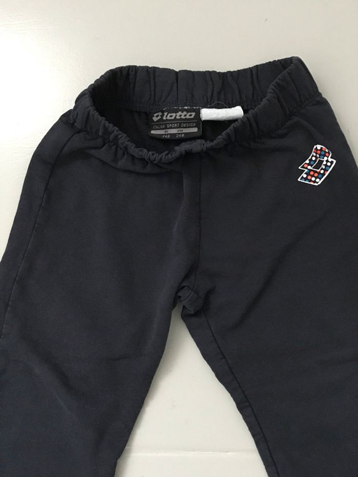 Ensemble jogging : veste +pantalon Lotto taille 24 mois - photo numéro 3