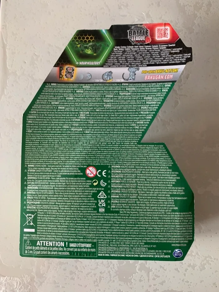 Bakugan Legends Nova Bakugan - Nillious - photo numéro 2