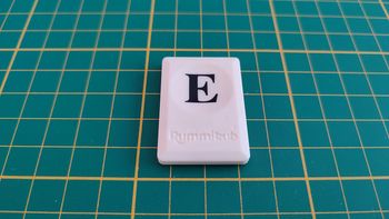 Tuile lettre E pièce détachée Rummikub lettres le rami des lettres Parker #C40