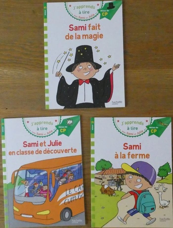 3 livres collection "J'apprends à lire" CP