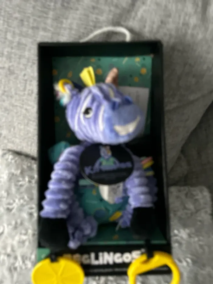 Peluche d'activités nomade Kiprokos le zèbre - photo numéro 4