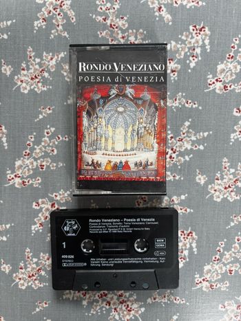Cassette audio Rondo Veneziano Poesia di venezia
