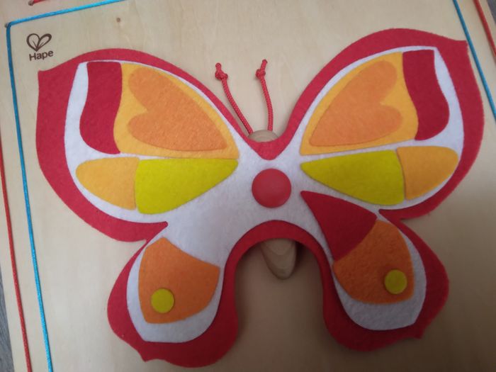 Cadre papillon en feutrine - photo numéro 3