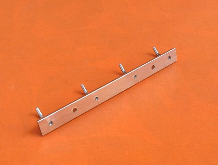 Années 1960 Patère / Support mural universel 4 crochets pour torchons, gants, clés - photo numéro 3