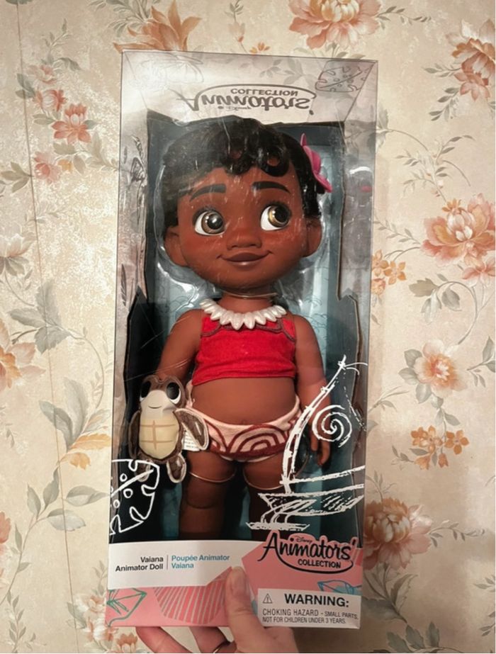 Poupée animator vaiana bébé Disney