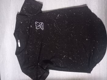 Tshirt noir garçon cloothes 10ans