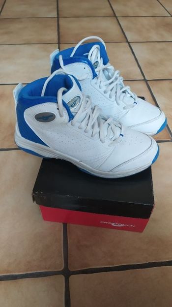 Baskets blanches "Pro Touch" Intersport, pointure 40