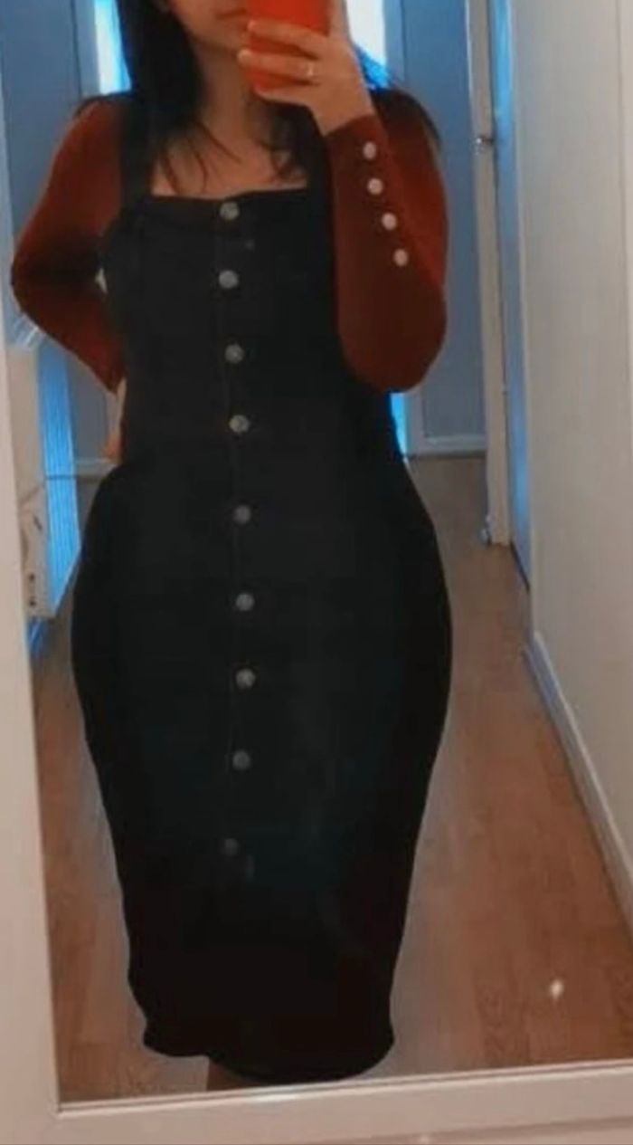 Sublime robe en Jeans