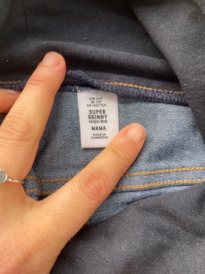 Pantalon jean de grossesse - photo numéro 2