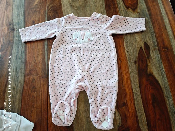 Lot de 2 grenouillères bébé - photo numéro 2