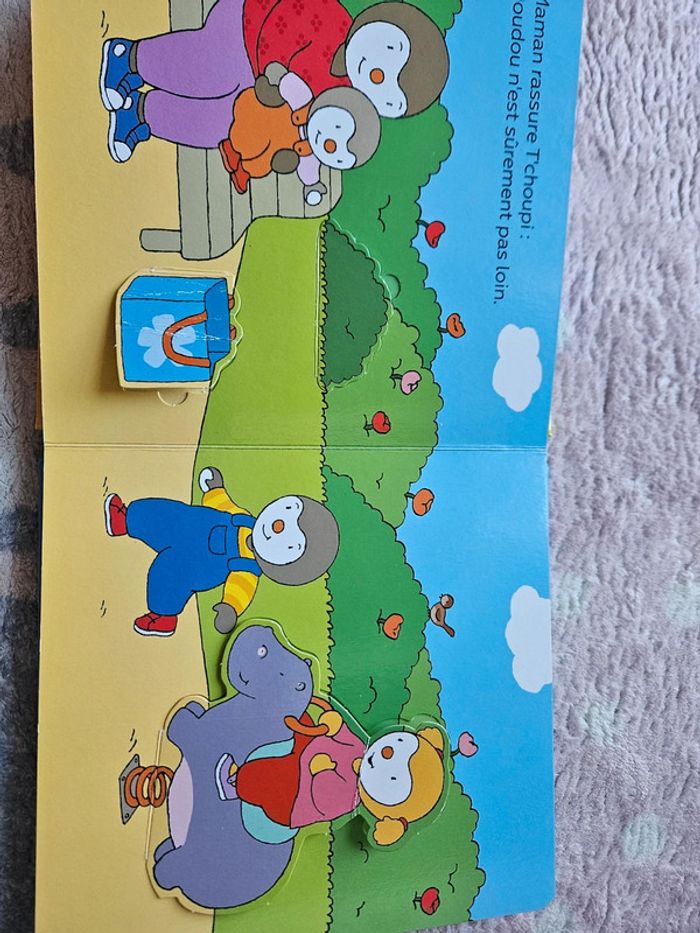 Livre flaps :Tchoupi doudou se cache au parc - photo numéro 3