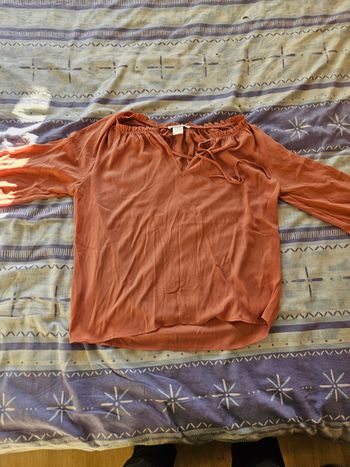 Blouse la redoute rose
