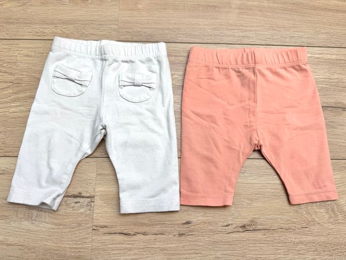 Lot de 2 leggings 6M