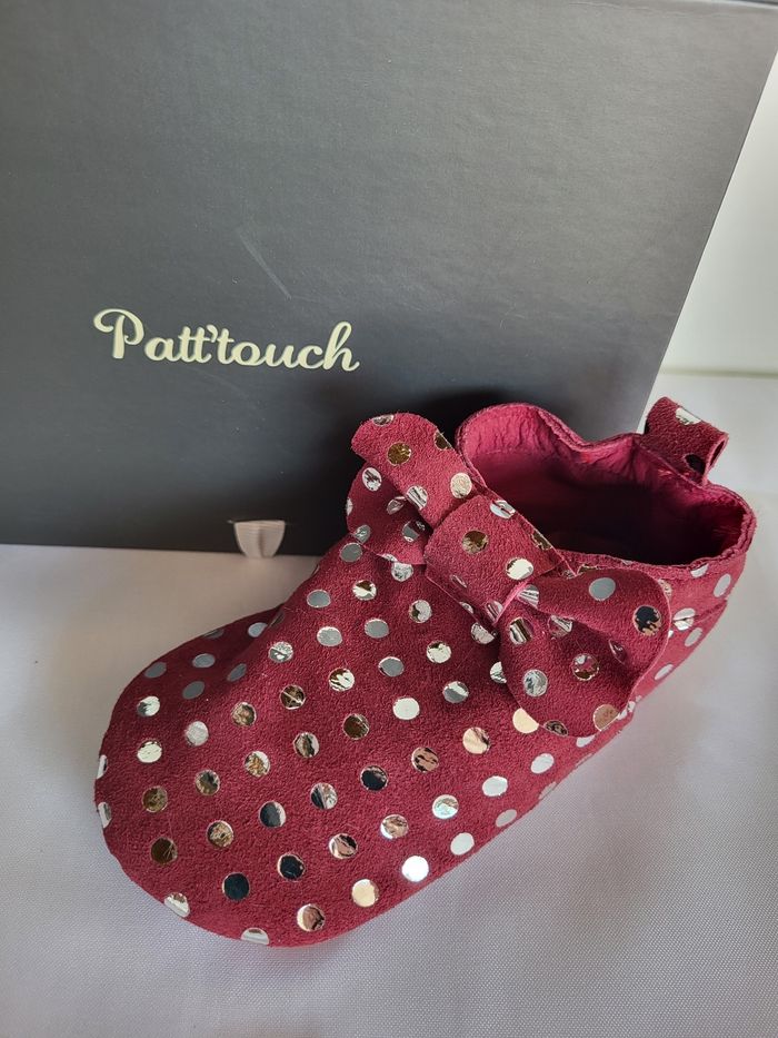 Chaussures bébés en cuir Point 24 Made in France 🇨🇵 - photo numéro 2