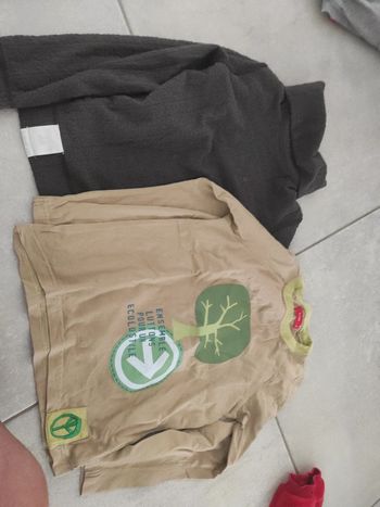 Lot de deux Tee shirts 6 ans