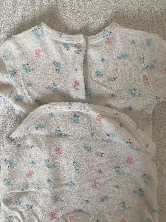 Pyjama velours doux 1 mois - photo numéro 3