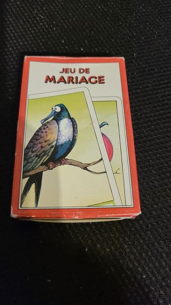 jeu de cartes mariage ducale vintage