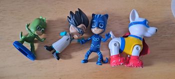 4 figurines Pyjamask