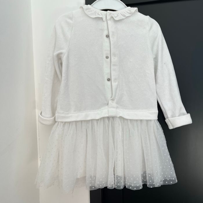 Robe blanche petit bateau - photo numéro 2