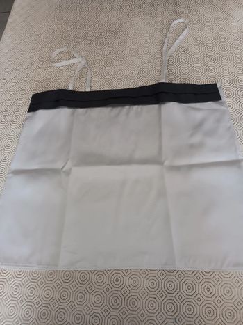 Bustier T 38 blanc