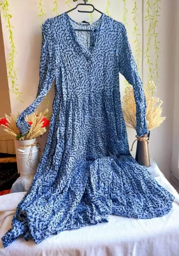 Robe d'été Zara – S – Bleu – État : Excellent