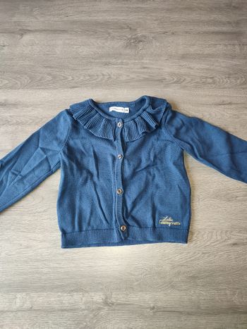 Gilet fille 2 ans