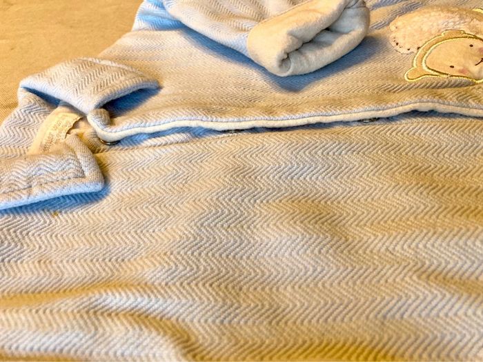 Ensemble veste et combinaison doublée molletonnée 12 mois Petit Boy - photo numéro 10
