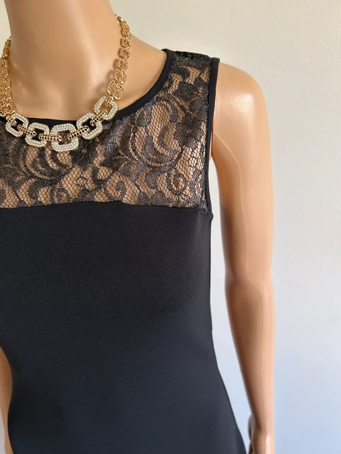 Robe noire neuve sans manches Morgan taille XS - photo numéro 6