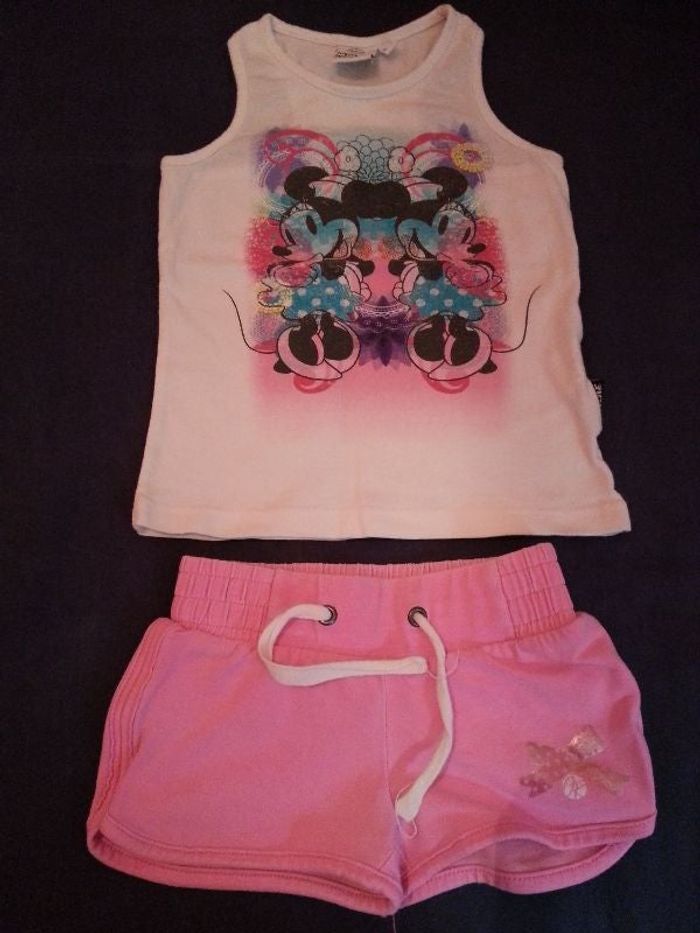 ensembles short fille 2 ans