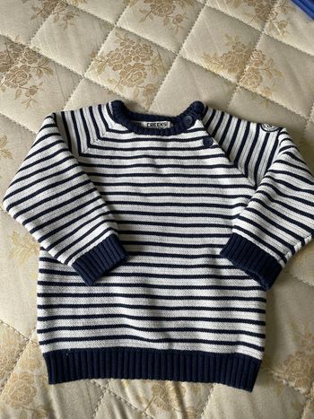 Pull rayé
