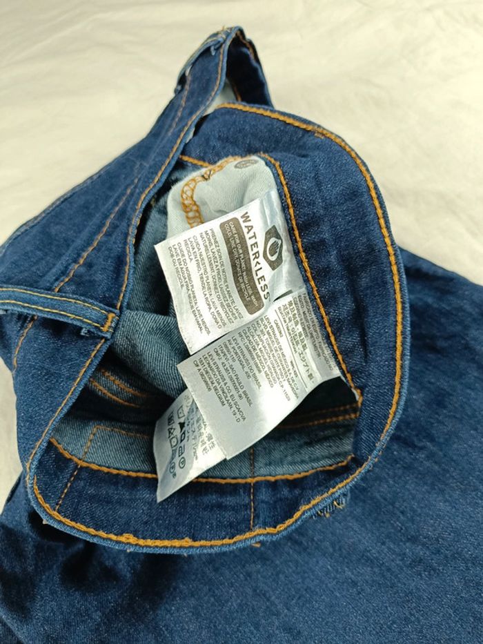 Jort Levis 569 bleu marine W32 - photo numéro 7