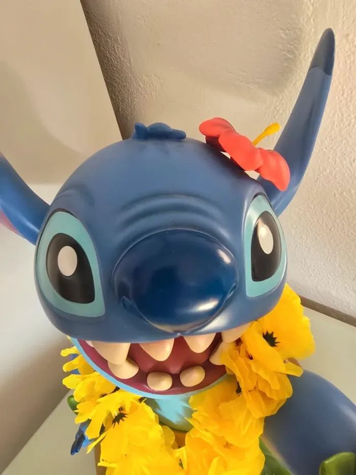 Stitch Hula Statue Beast Kingdom Disney 38Cm Master Craft - photo numéro 6