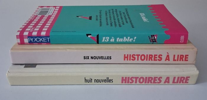 Lot de 3 livres de nouvelles - photo numéro 4