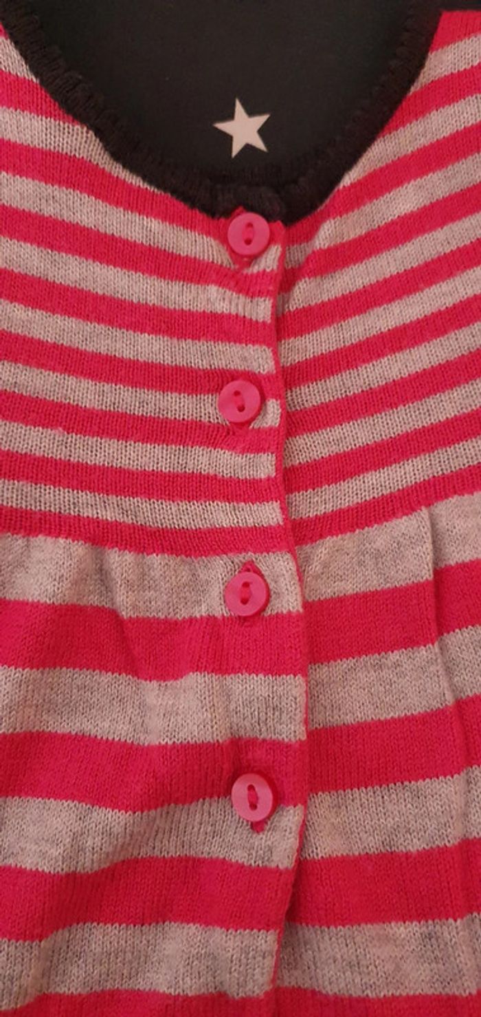 Gilet pull Catimini taille 3 mois en très bon état - photo numéro 4