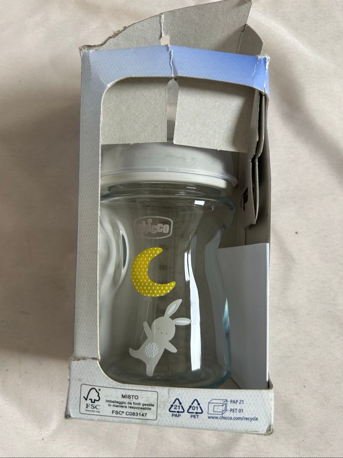 Biberon chicco en verre
