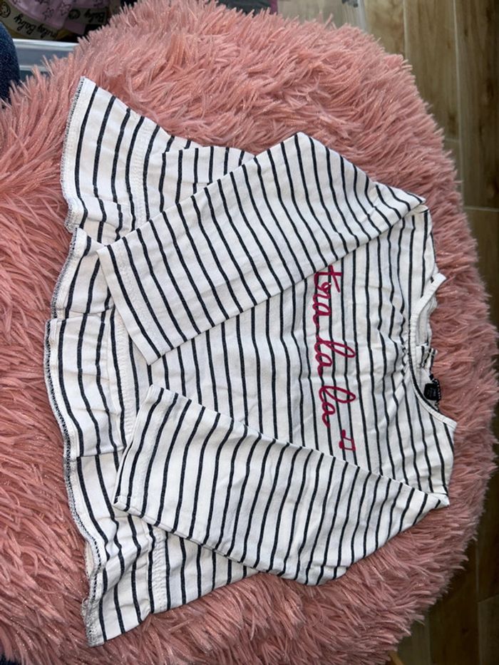 T-shirt à manche longue 24 mois