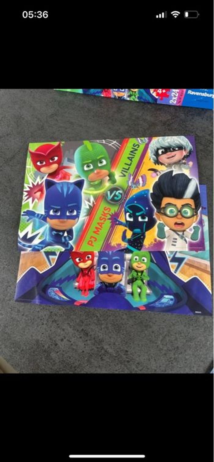 2 puzzles pyjamasques - photo numéro 4