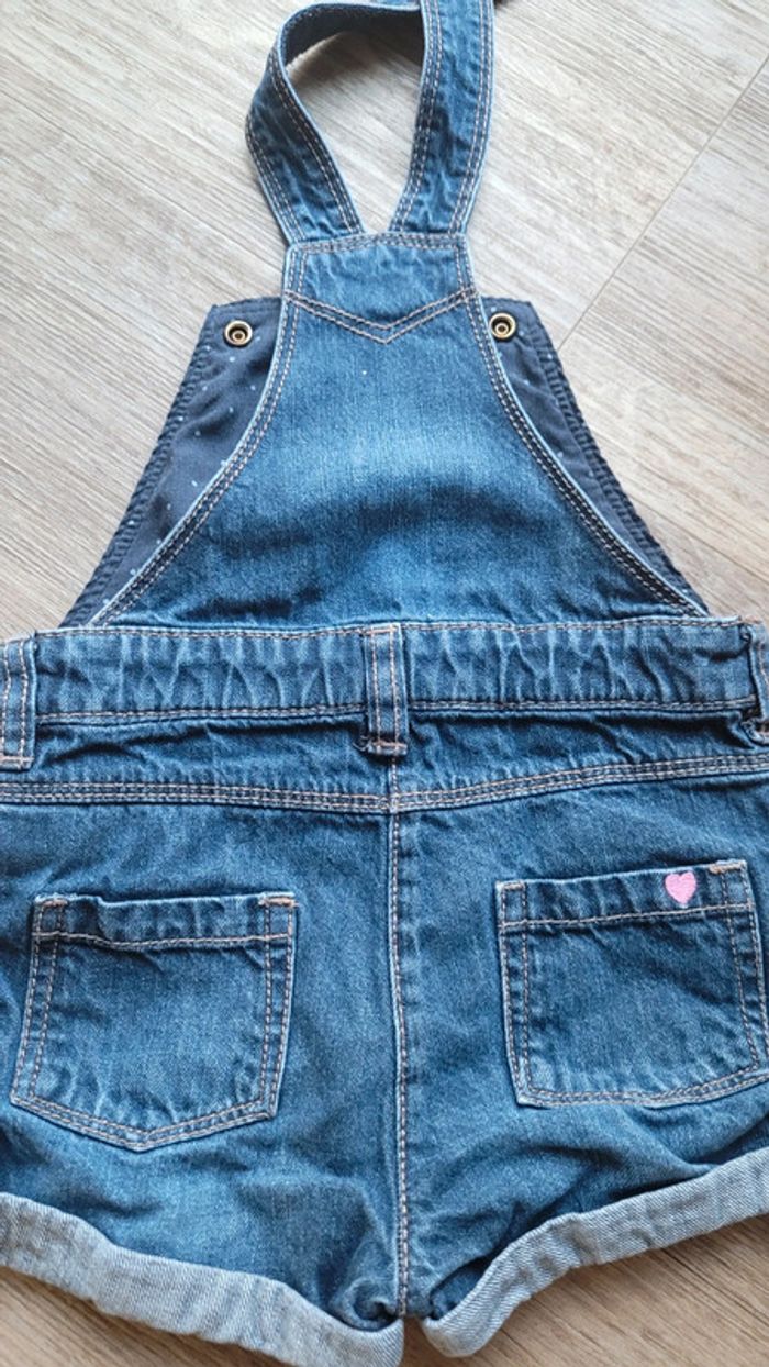 Salopette en jeans kiabi - photo numéro 3