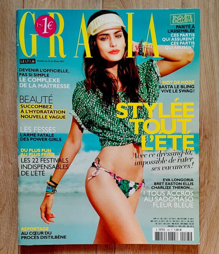 Magazine Grazia juin 2012 spécial été