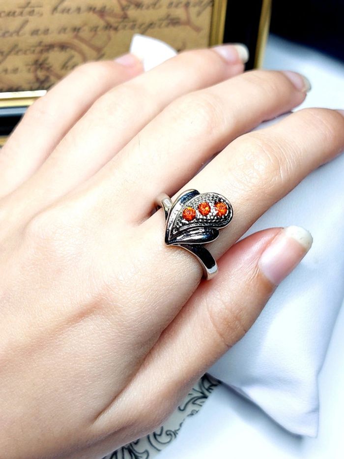 Magnifique bague taille 55 style vintage