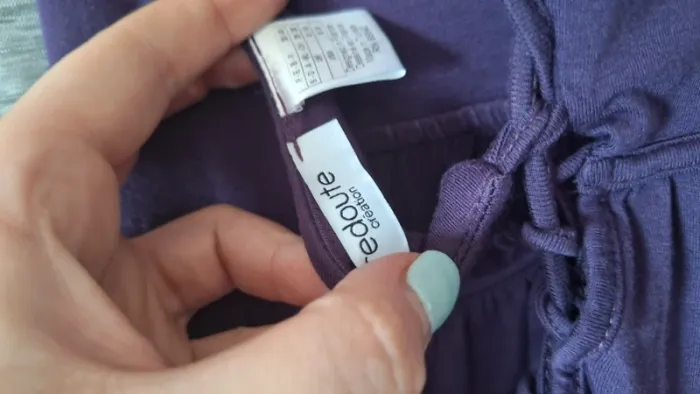 Robe d'été violette - photo numéro 5