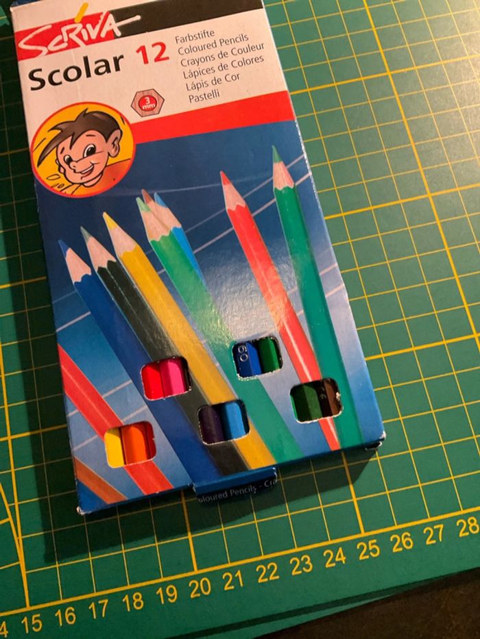 Boîte de crayons de couleur Thrivin, 12 pièces - photo numéro 3