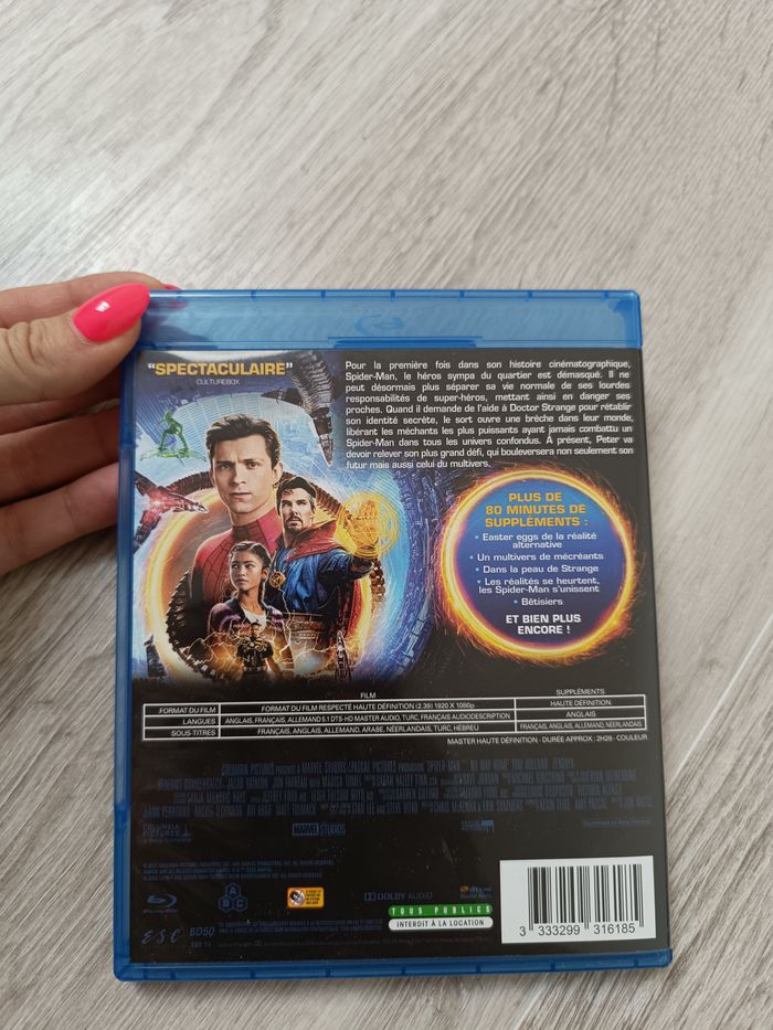 DVD Blu-ray Spider-Man - photo numéro 2