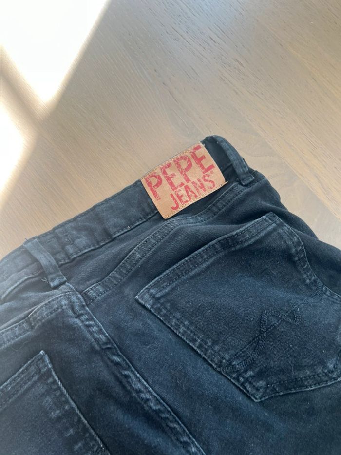 jean flare femme/ enfant noir pépé jeans - photo numéro 5