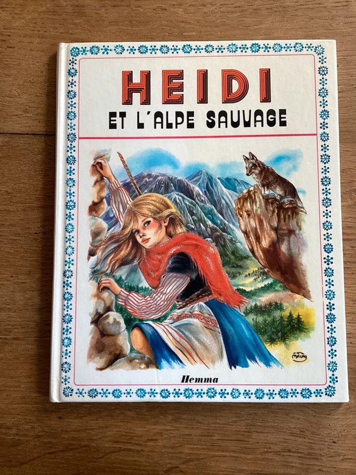 Livre « heidi et l’alpe sauvage »