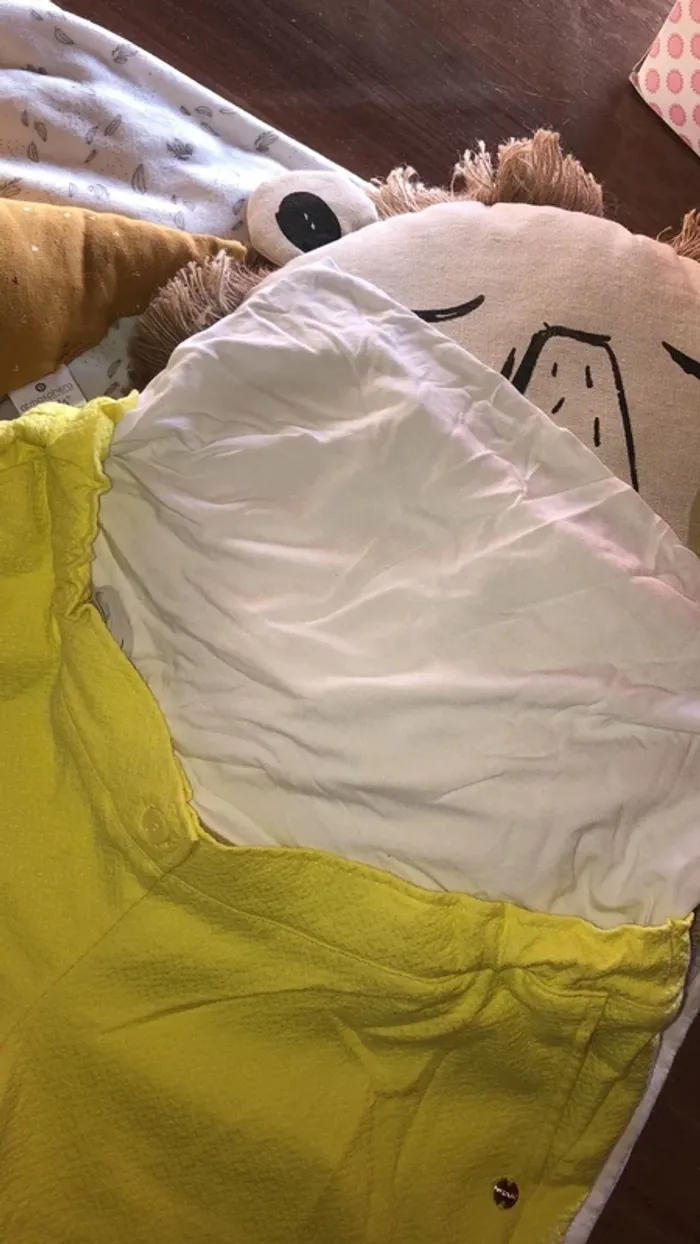 Short jaune de grossesse taille S JBC - photo numéro 4