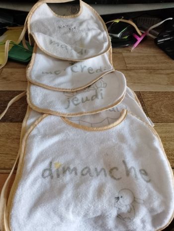 Bavoir  il y a pas toute l semaine